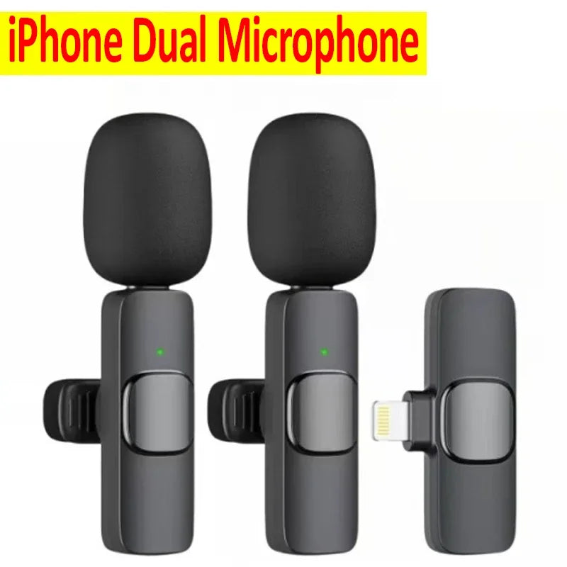 Wireless Microphones - For iPhone/Android