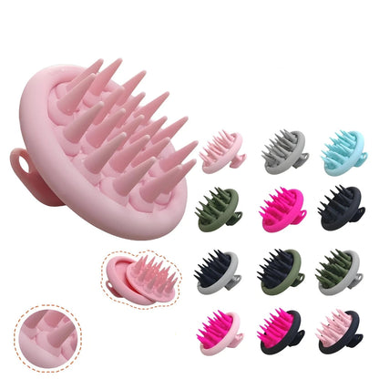 Silicone Shampoo Scalp Hair Massager