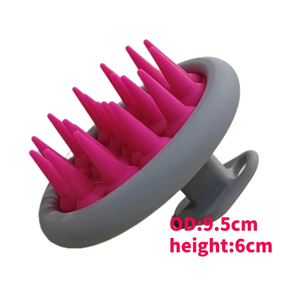 Silicone Shampoo Scalp Hair Massager