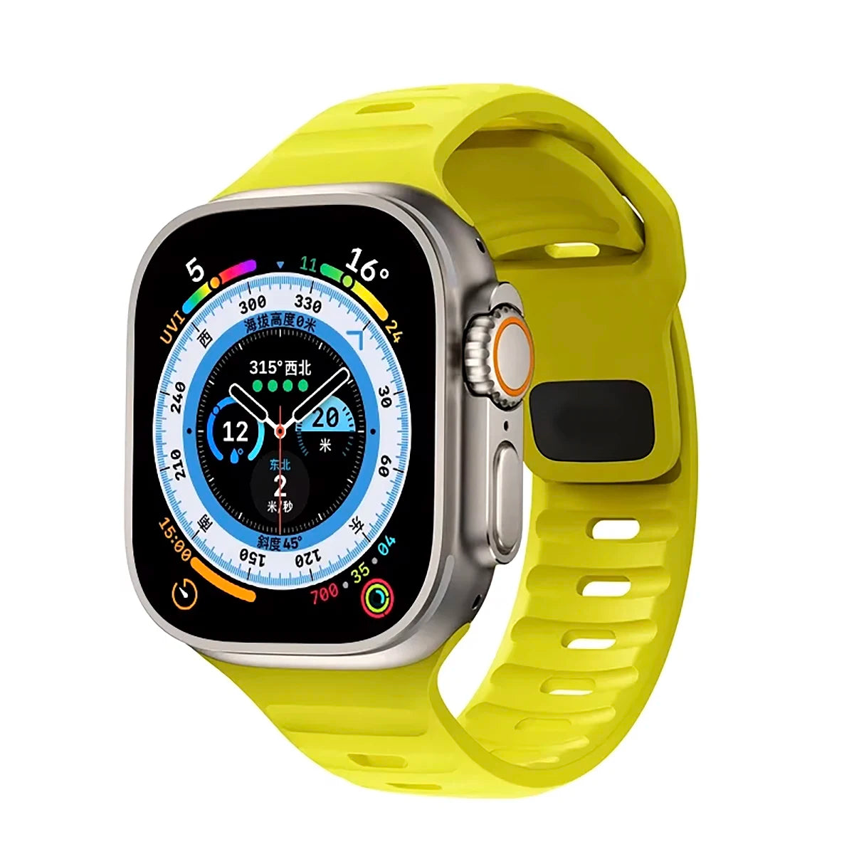 New Silicon Sports Band - For Apple Watch