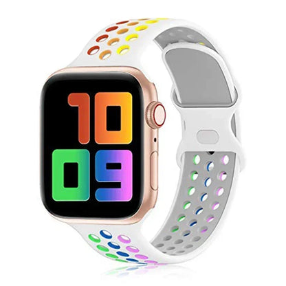 Silicon Sport Strap Bands - For Apple Watch