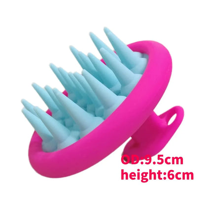 Silicone Shampoo Scalp Hair Massager