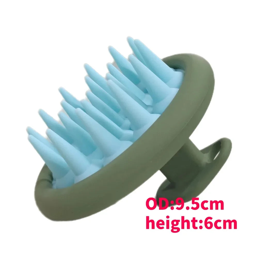 Silicone Shampoo Scalp Hair Massager