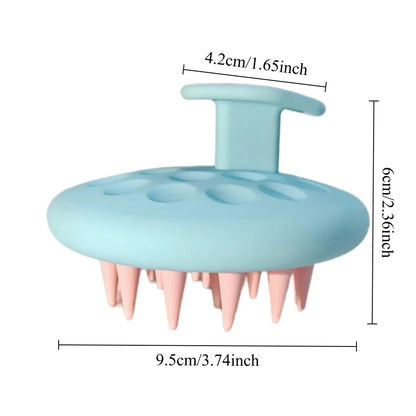 Silicone Shampoo Scalp Hair Massager