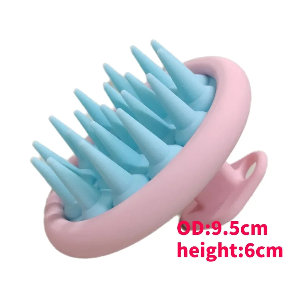 Silicone Shampoo Scalp Hair Massager