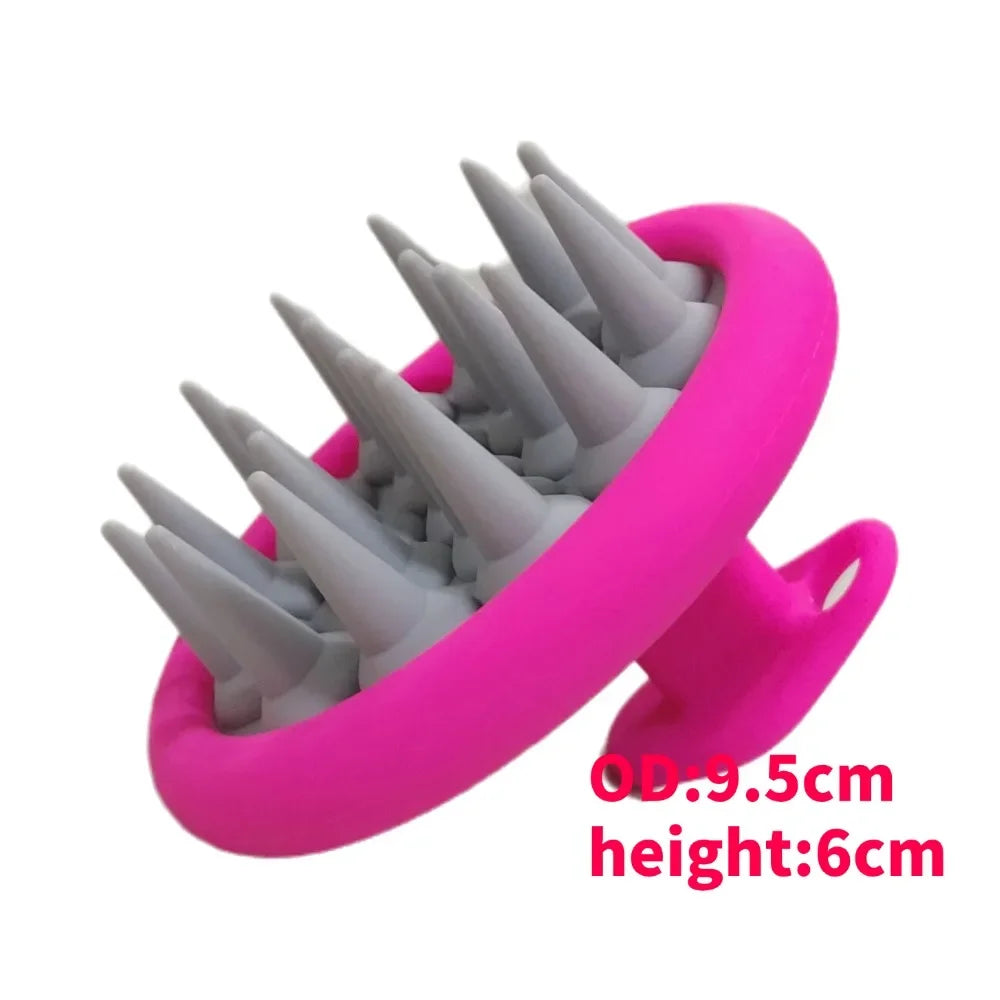 Silicone Shampoo Scalp Hair Massager