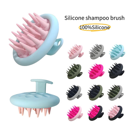 Silicone Shampoo Scalp Hair Massager