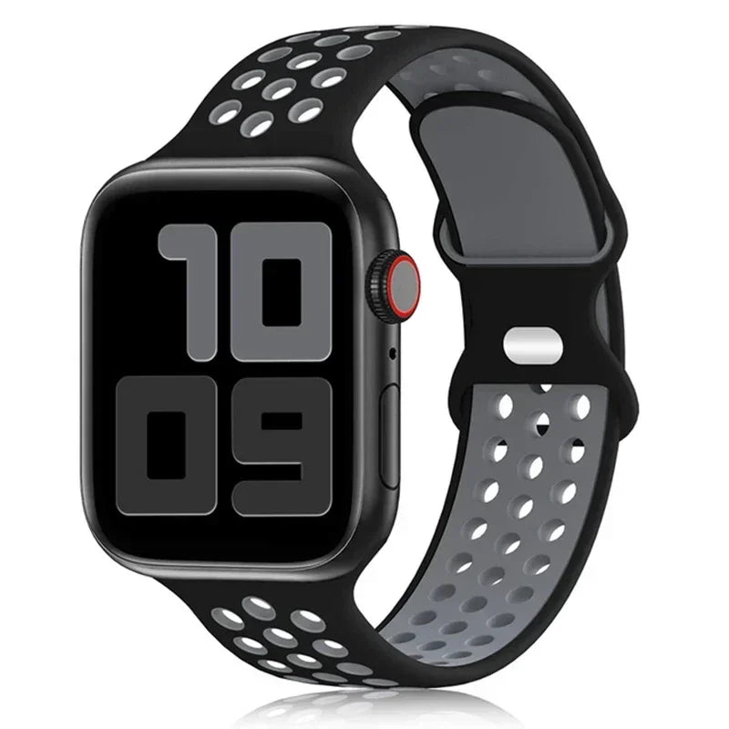 Silicon Sport Strap Bands - For Apple Watch