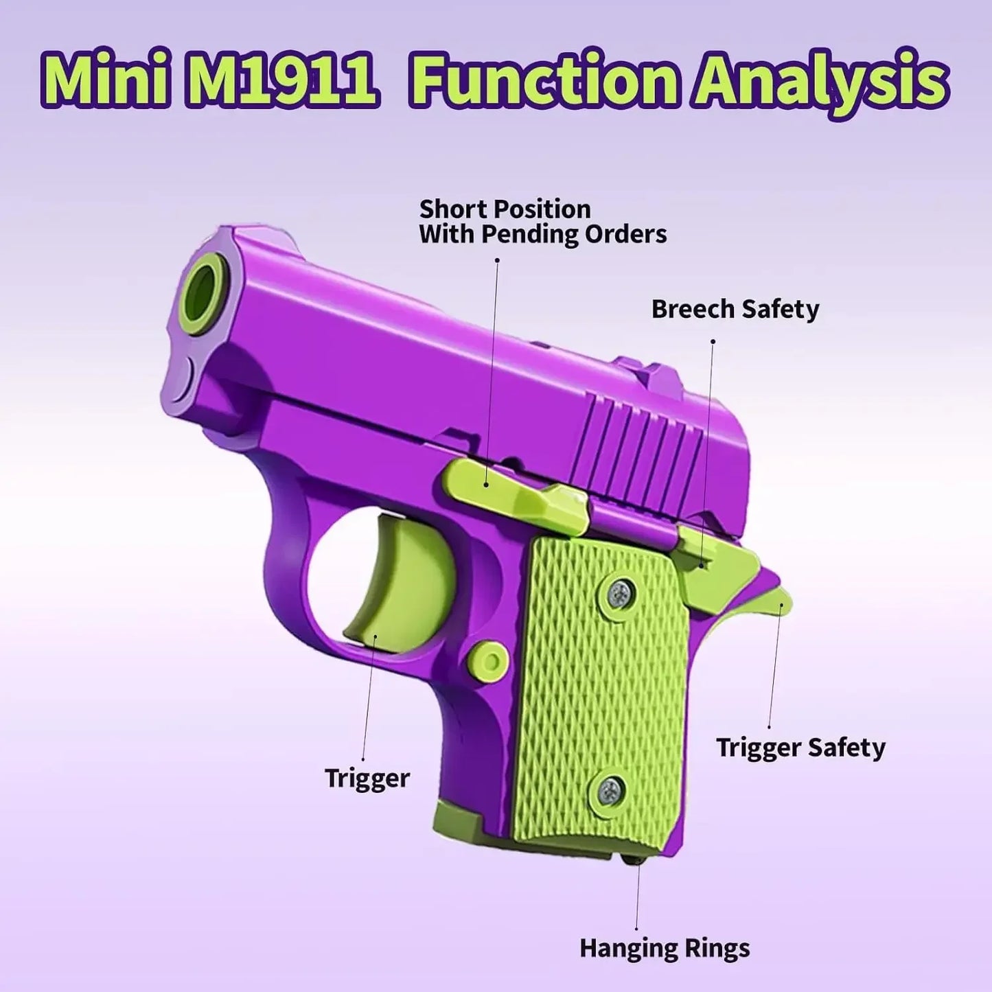 Stress Relief Pistol Toy