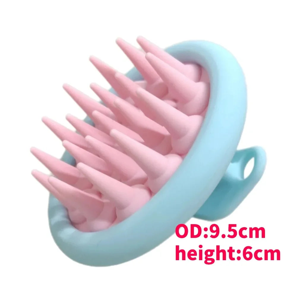 Silicone Shampoo Scalp Hair Massager