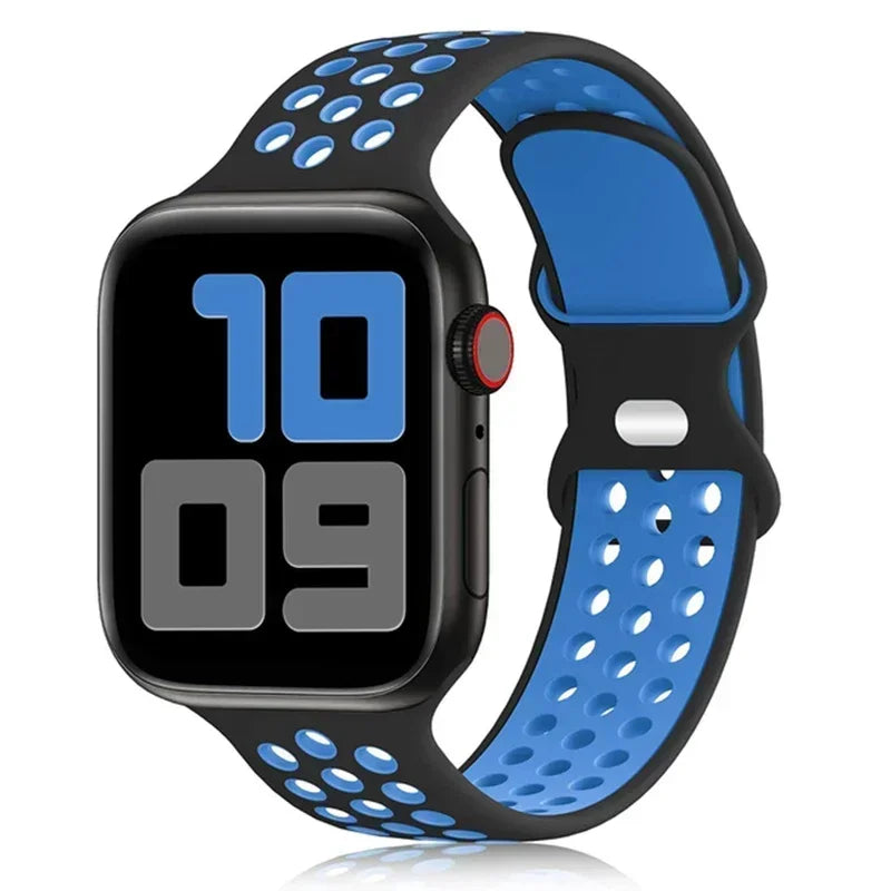 Silicon Sport Strap Bands - For Apple Watch