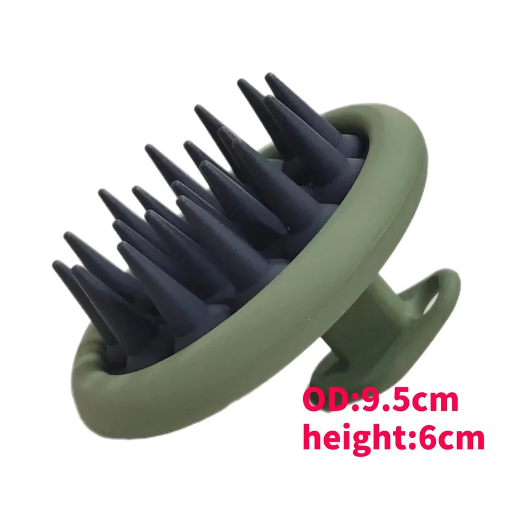 Silicone Shampoo Scalp Hair Massager