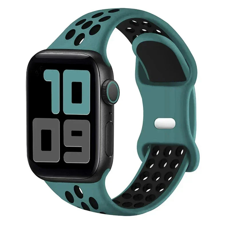 Silicon Sport Strap Bands - For Apple Watch