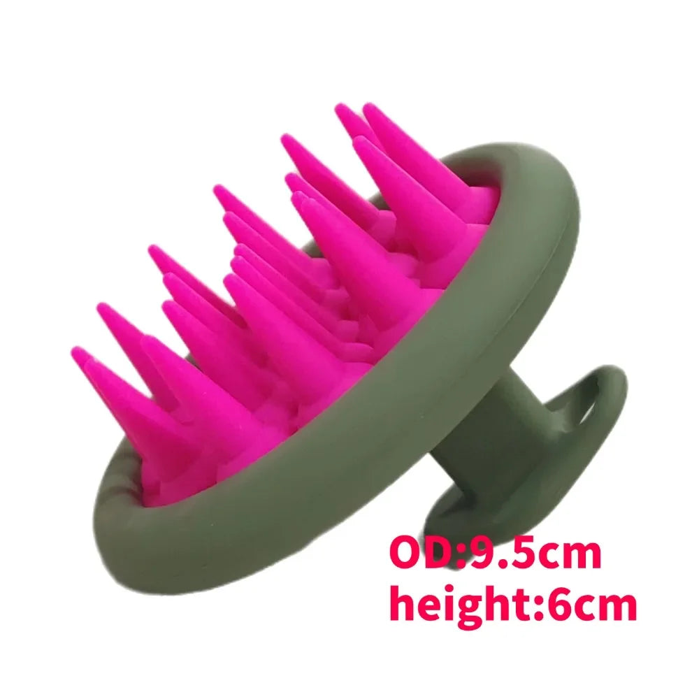 Silicone Shampoo Scalp Hair Massager