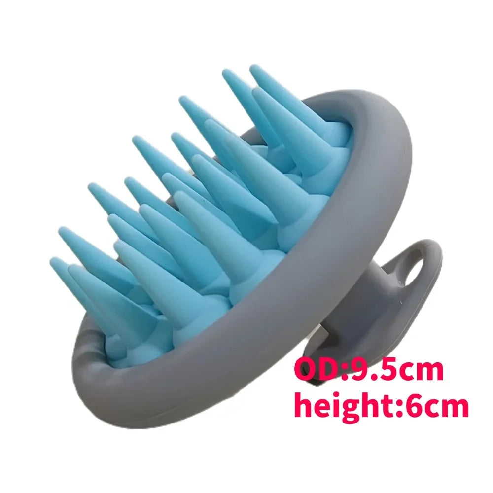 Silicone Shampoo Scalp Hair Massager