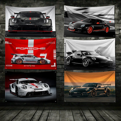 Porsche Flags - Inspired By Porsche