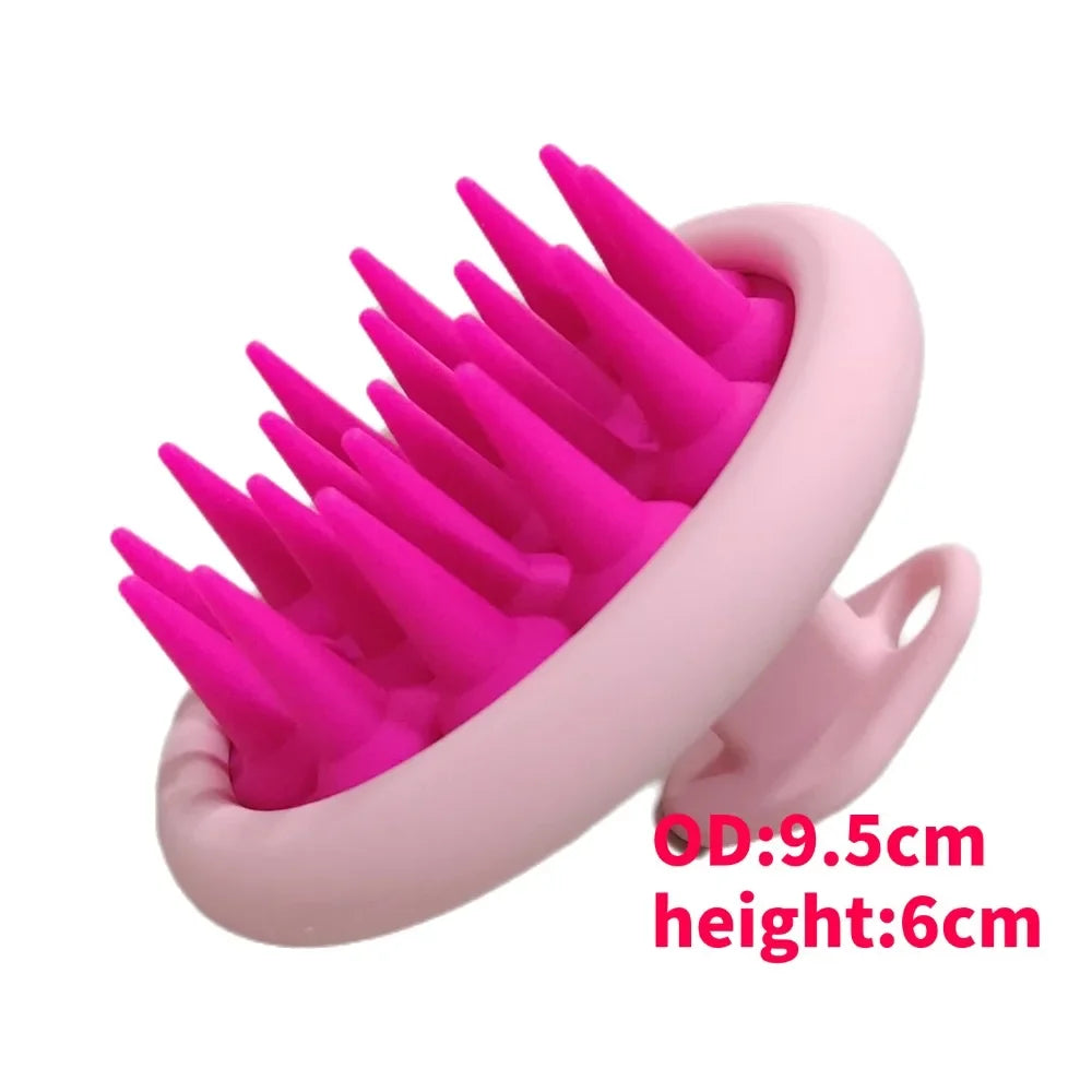 Silicone Shampoo Scalp Hair Massager