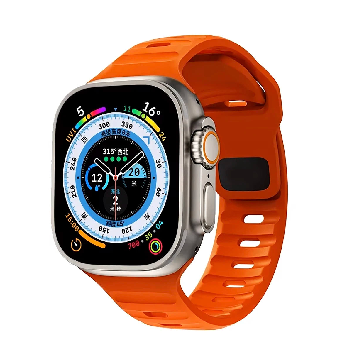 New Silicon Sports Band - For Apple Watch