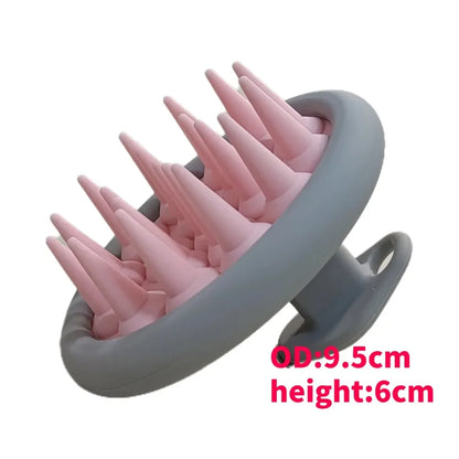 Silicone Shampoo Scalp Hair Massager