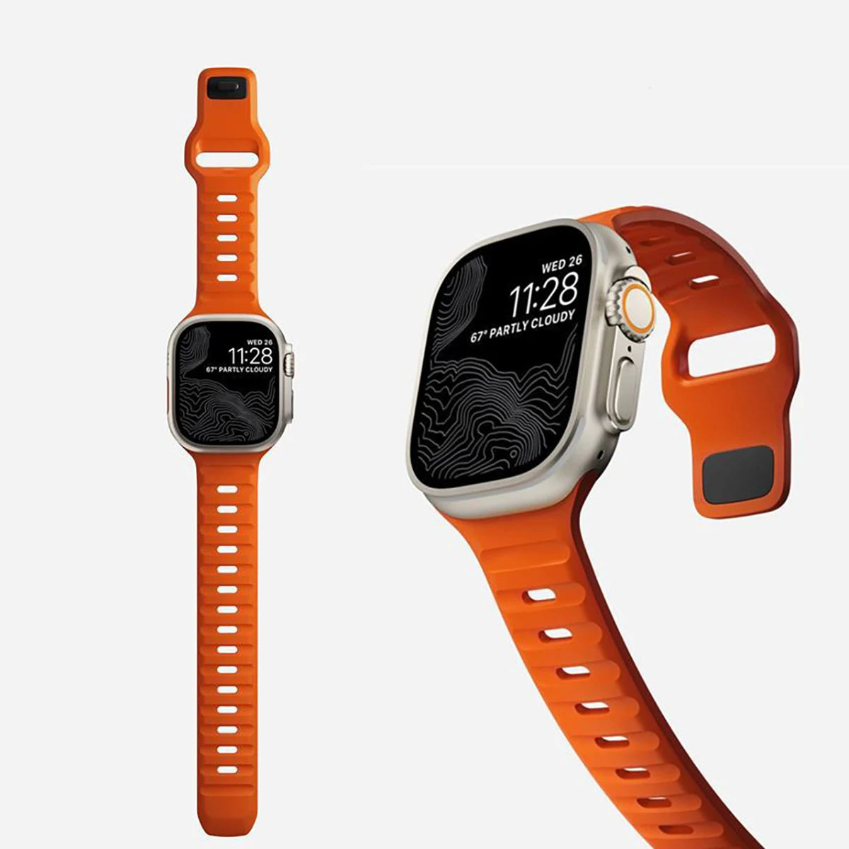 New Silicon Sports Band - For Apple Watch