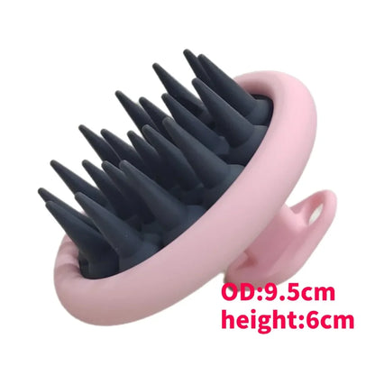 Silicone Shampoo Scalp Hair Massager