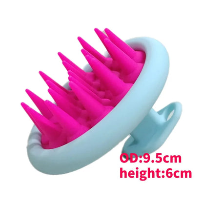 Silicone Shampoo Scalp Hair Massager