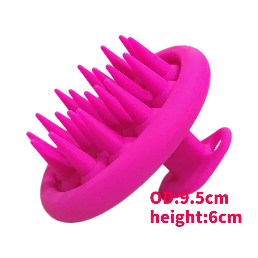 Silicone Shampoo Scalp Hair Massager