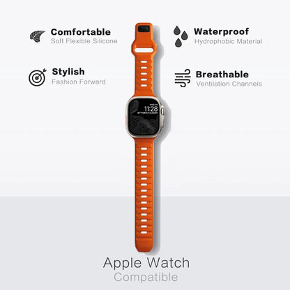 New Silicon Sports Band - For Apple Watch