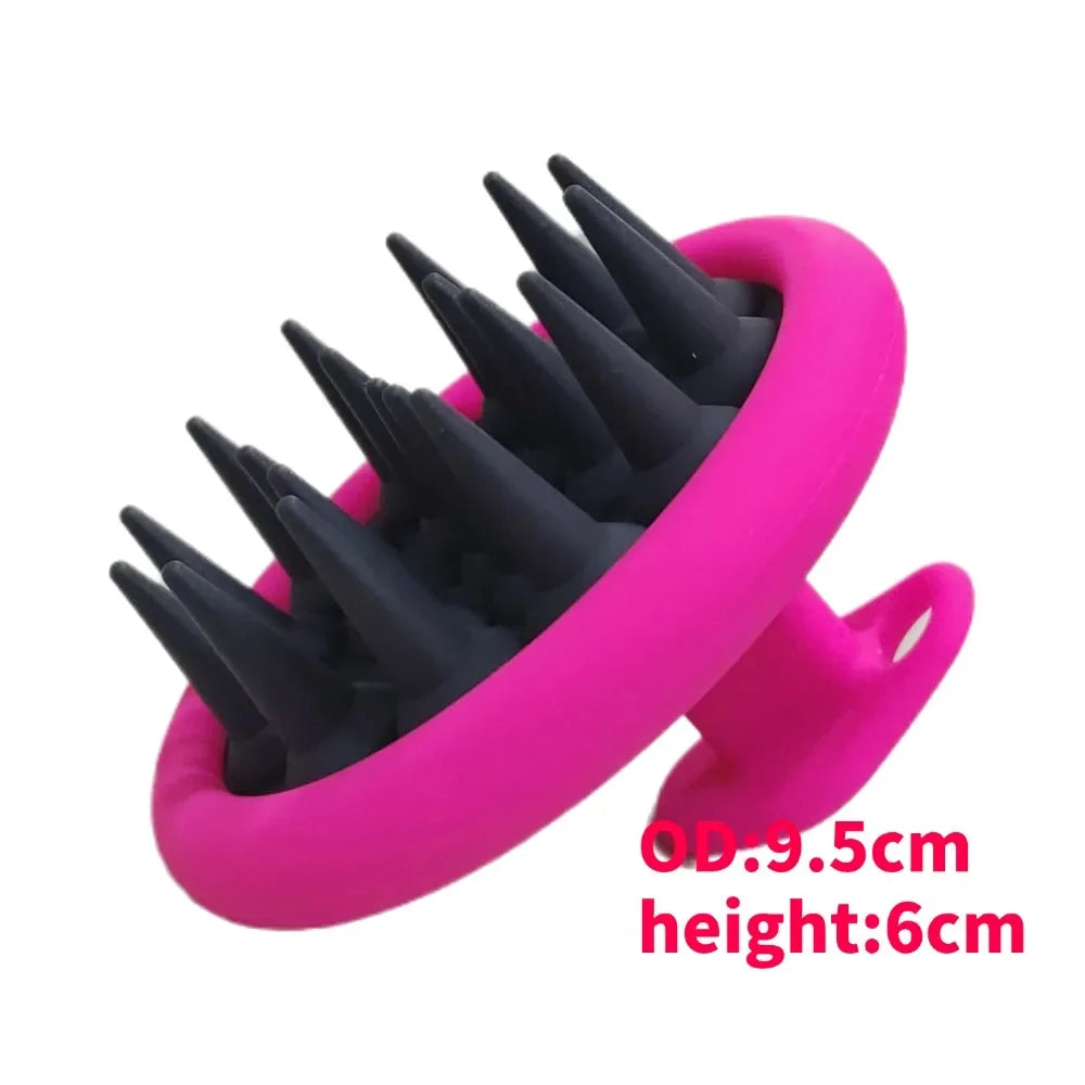 Silicone Shampoo Scalp Hair Massager