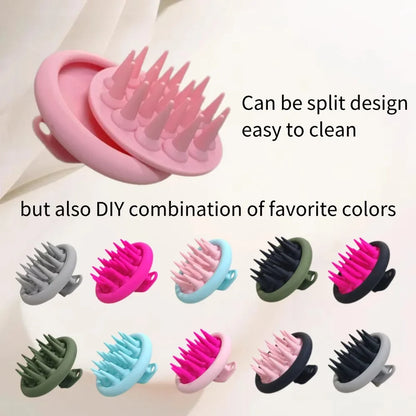 Silicone Shampoo Scalp Hair Massager