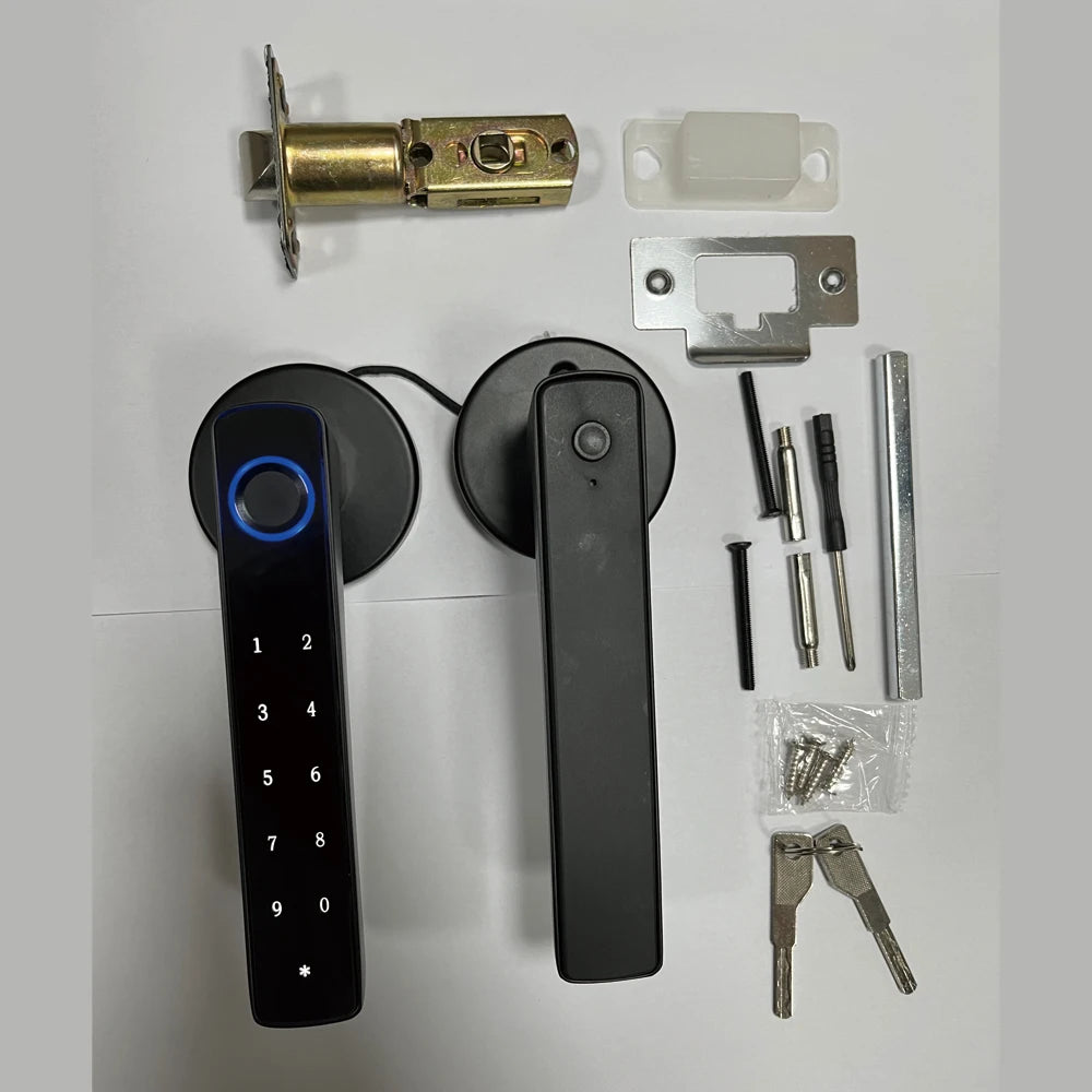 Biometric Smart Door Handle With Fingerprint