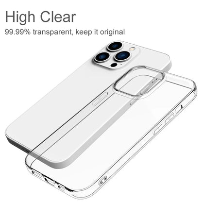 Ultra Thin Clear Silicon Case - For iPhone