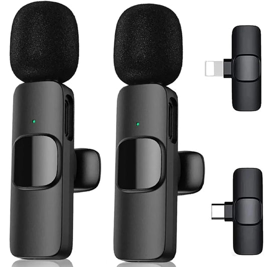 Wireless Microphones - For iPhone/Android